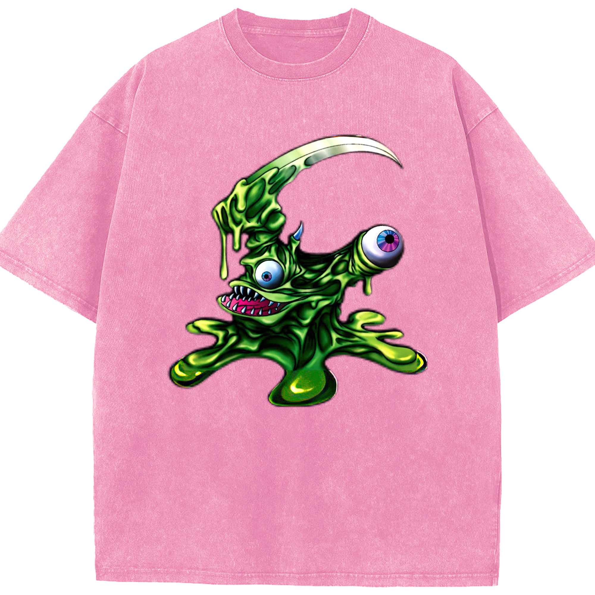 （画像用） 遊☆戯☆王 Yu-Gi-Oh! 綿100% ヴィンテージ風 半袖Tシャツ（フロントプリント）